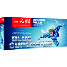 Shots Blue Superstar – stimulējošas kapsulas
