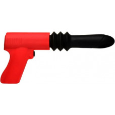 Xr Brands Thrusting Pistola Vibrator - Red