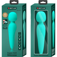 Lybaile Squishy Head Wand Massager, 7 Functions of Vibration, 5 Levels of Intension