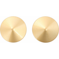 Kiotos Steel Metal Round Nipple Covers Gold