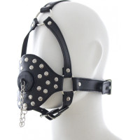 Kiotos Leather Lid Head Harness Gag