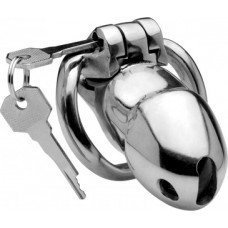 Xr Brands Rikers 24-7 - Stainless Steel Locking Chastity Cage