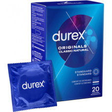 Durex Originals Classic Natural - Condoms - 20 Pieces