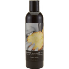 Earthly Body Pineapple Edible Massage Oil - 8 fl oz / 237 ml