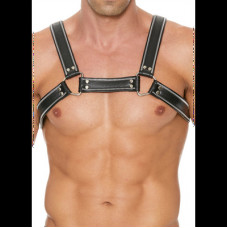 Ouch! By Shots Z Series Chest Bulldog Harness - L/XL