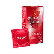 Durex Thin Feel Extra Thin - Condoms - 10 Pieces