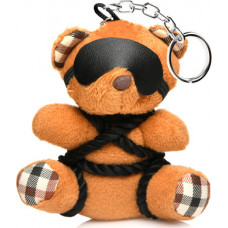 Xr Brands Rope Teddy Bear Keychain - Brown