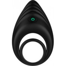 Nexus Enhance - Vibrating Cock and Ball Ring - Black