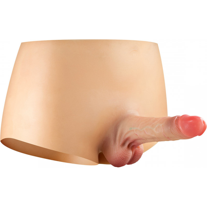 Real Body Real Manly Hollow Realistic Dildo Body Suit L/XL