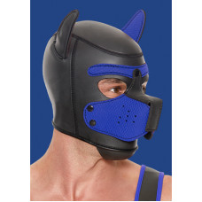 Ouch! By Shots Neoprene Puppy Mask - Blue
