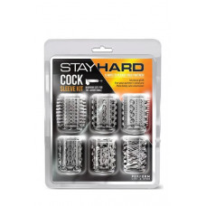 Boss Of Toys STAY HARD COCK SLEEVE KIT CLEAR