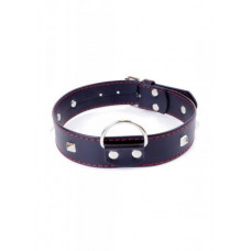Boss Of Toys Fetish B - Series Collar with studs 3 cm Red Line
