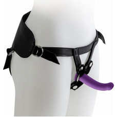 Virgite Harness with Purple Dildo - Size S