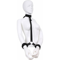 Kiotos Leather Budget Collar & Wrist Restraints