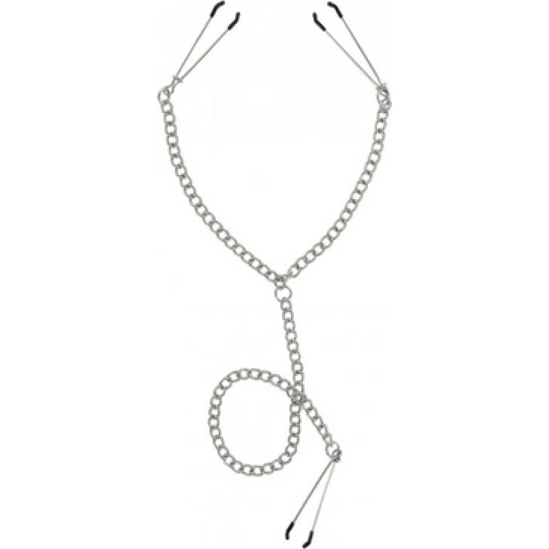 Xr Brands Anais Y-Style - Nipple-to-Clit Clamps Set