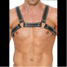 Ouch! By Shots Z Series Chest Bulldog Harness - S/M