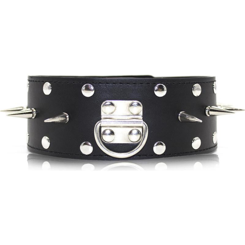 Perfect Lover Leather Collar Spiked