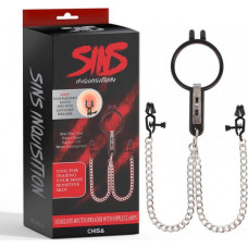 Boss Of Toys Humiliate Mouth Spreader with Nipple Clamps