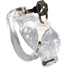 Xr Brands Double Lockdown - Lockable Adjustable Chastity Cage