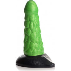 Xr Brands Radioactive Reptile - Thick Scaly Silicone Dildo