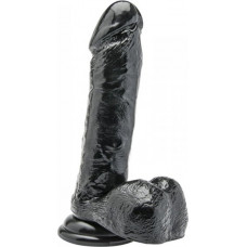 Boss Of Toys Dildo 7 inch with Balls Black