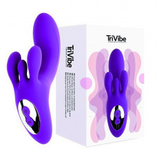 Boss Of Toys FeelzToys - TriVibe G-Spot Vibrator with Clitoral & Labia Stimulation Purple