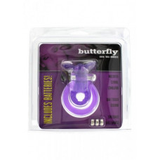 Boss Of Toys Cock & Ball Ring Butterfly Purple