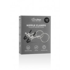 Boss Of Toys Stymulator-Metal Nipple Clamps With Ring