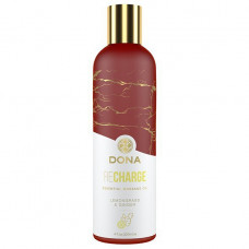 Boss Of Toys Dona - Essential Massage Oil Recharge Lemongrass & Ginger 120 ml