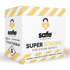 Boss Of Toys SAFE - Condoms Super Strong for Extra Safety (5 pcs)