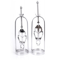 Kiotos Steel Nipple Pullers with Clover Clamps (2 pcs)