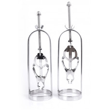 Kiotos Steel Nipple Pullers with Clover Clamps (2 pcs)