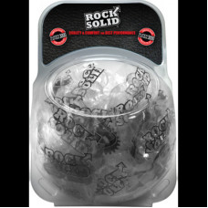 Doc Johnson 2 Pack C-Ring Set- Clambowl 50 Pieces (25 clear / 25 black)