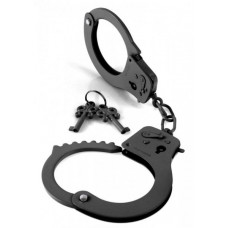 Boss Of Toys Designer Metal Handcuffs Black