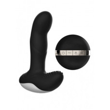 Boss Of Toys Wibrator-Silicone Massager USB 7 Function + Pulsator / Heating BLACK
