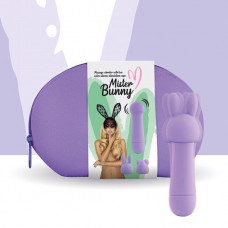Boss Of Toys FeelzToys - Mister Bunny Massage Vibrator with 2 Caps Pink