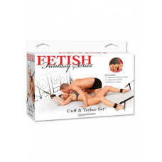 Boss Of Toys Cuff & Tether Set Black