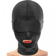 Erotop Maska dla kobiet i mężczyzn zakryte oczy otwarte usta.