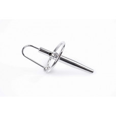 Kiotos Steel Hollow Penisplug with Glansring - 28 mm