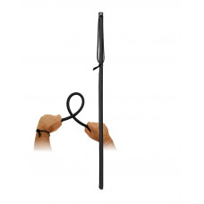 Kiotos Leather Poing whip - Black