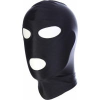 Kiotos Leather Black BDSM Hood Classic 3 Hole