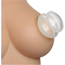 Xr Brands Clear Plungers - Silicone Nipple Suckers - L