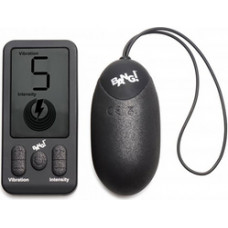 Xr Brands Vibrating Silicone XL Egg with Remote Control and 25 Speeds