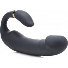 Xr Brands Pleasure - Silicone Vibrator with Clitoris Stimulator