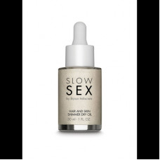 Bijoux Indiscrets Slow Sex - Shimmering Drying Oil for Hair and Skin - 1 fl oz / 30 ml