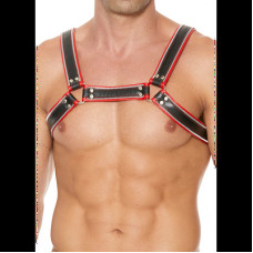 Ouch! By Shots Z Series Chest Bulldog Harness - L/XL