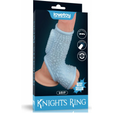 Lovetoy VIBRATING DRIP KNIGHTS RING WITH SCROTUM SLEE