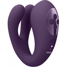 Vive By Shots Yoko - Triple Action Vibrator Dual Prongs with Clitoral Pulse Wave