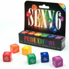 Adult Games Sexy 6 Dice - Sexy Pride Dice