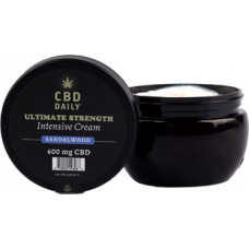 Earthly Body CBD Daily Ultimate Strength Intensive Cream - Sandalwood - 5 oz / 142 g